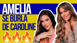 Amellia se BURLA de CAROLINE Aquino [upl. by Acillegna]