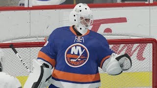 NHL 18  EASHL Goalie 2  LOTS OF ACTION [upl. by Hnad]