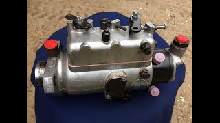 Massey Ferguson 35  MF 35  tractor CAV injection pump renovation [upl. by Ashok]