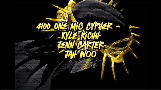 4100 One Mic Cypher  Kyle Richh Jenn Carter Jah Woo Slowed  reverb Angelic Edition [upl. by Ranee501]