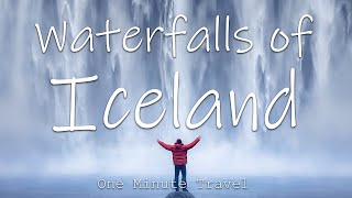 Waterfalls of Iceland Highlights  Seljalandsfoss  Skogafoss  Dynjandi  Scenic Travel Landscapes [upl. by Braca]