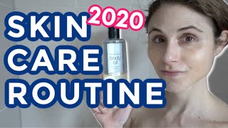 Dermatologists skin care routine AM amp PM 2020 Dr Dray [upl. by Aihsoek]