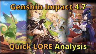 Genshin Impact 47 Livestream  Quick Lore Analysis [upl. by Virgilia]