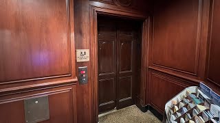 Final Ride Vintage OTIS Elevator  The Hotel Roanoke  Roanoke VA [upl. by Paterson]