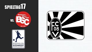 VORSCHAU  FC 08 Villingen  Bahlinger SC  Regionalliga Südwest 202425 Spieltag 17 [upl. by Rachaba]