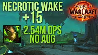 Who Needs The Meta  SV Hunter  Necrotic Wake 15 Almost 2  255M DPS No Aug [upl. by Bernstein317]