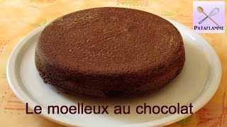 La recette du moelleux au chocolat  Gâteau simple et facile à faire [upl. by Arriaet]