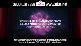 Plusnets latest broadband advert [upl. by Selene]