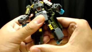 Power Core Combiners BOMBSHOCK with COMBATICONS EmGos Transformers Reviews N Stuff [upl. by Erdied]