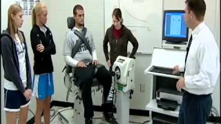 Isokinetic muscle testing using the Biodex System 4 [upl. by Celka]