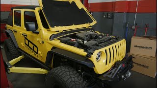 Magnuson TVS1900 Supercharger Install  Jeep JL Wrangler Jeep JT Gladiator [upl. by Starla]