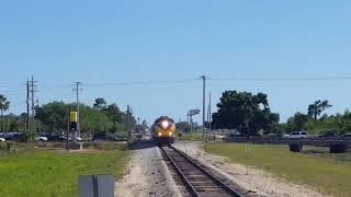 Seminole Gulf Railway in Ft Myers [upl. by Nariko]