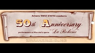 Toscanini conducts Puccini NBC Broadcasts 3 amp 10 Feb 1946 Boheme [upl. by Anirehtac]