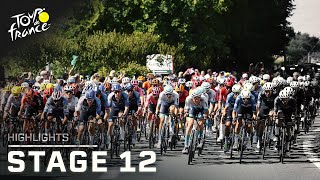 Tour de France 2024 Stage 12  EXTENDED HIGHLIGHTS  7112024  Cycling on NBC Sports [upl. by Henghold]