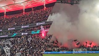 Eintracht Frankfurt PAOK Thessaloniki  Fantastische Stimmung der PAOK Fans παοκ [upl. by Pedaiah242]