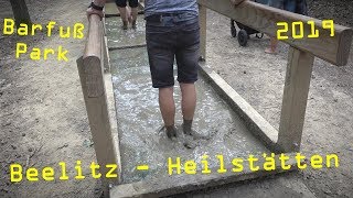 Fußmassage mal anders  Barfußpark Beelitz Heilstätten  Ben am Leben [upl. by Ayatnwahs]