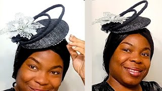 Step by Step Fascinator tutorial for Beginners  DIY Fascinator Hat [upl. by Shirline]