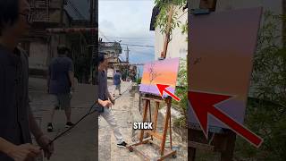 Painting with a Stick 😰 [upl. by Lacim]