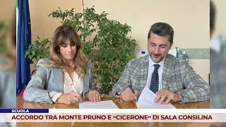 SCUOLA ACCORDO TRA MONTE PRUNO E “CICERONE” DI SALA CONSILINA [upl. by Mcmillan]