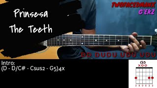 Prinsesa  The Teeth Guitar Cover With Lyrics amp Chords [upl. by Hsevahb]