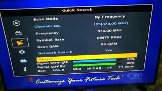 Set top box Channel List  How to Search Set top box [upl. by Ide]