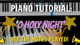 O Holy Night Piano Tutorial  Learn in time for Christmas [upl. by Koerlin]