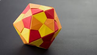 Origami Icosahedron [upl. by Eilsel]