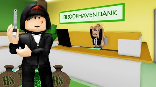 MY BROTHER IS A ROBBER Brookhaven Roleplay [upl. by Dowell]