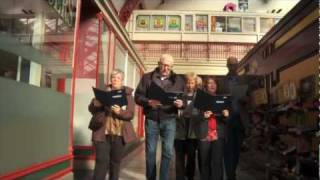 Undercover Opera flash mob Verdi grainger market An unannounced concert [upl. by Assirahs]