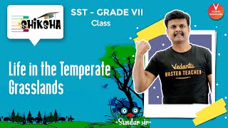 Life In the Temperate Grasslands  Class 7 Geography Chapter 9  NCERT  Online Lecture  Sundar Sir [upl. by Willetta137]