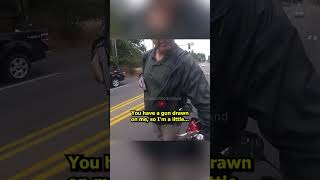 Officer demands Biker’s ID at Gunpoint [upl. by Imer426]