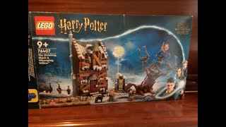 Opening the Lego Harry Potter the Shrieking Shack amp Whomping Willow 2022 set 76407 [upl. by Bach30]