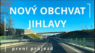 Nový obchvat Jihlavy Zkrátí nám cestu [upl. by Nwahsiek]