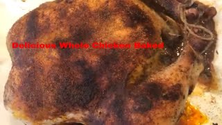 Whole Baked Chicken recipe oven Keto Low Carb  Chicken keto  Bettyes Cooking Channel [upl. by Suiramed]