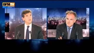 BFMTV 2012  linterview Le Point Arnaud Montebourg [upl. by Holmun244]