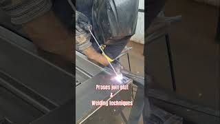 Plate joint process by wellder  tig welding mecanik otomotif cover Hellpermekanik [upl. by Threlkeld54]