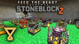 StallErweiterung  FTB Stoneblock 2 36 Stream Lets Play Deutsch German [upl. by Nylhtac]