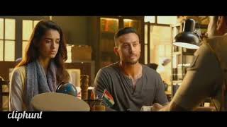 Baaghi 2 full fight scene police station [upl. by Spencer]