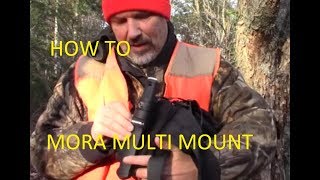 HOW TO USE The MORA GARBERG MULTI MOUNT SHEATH [upl. by Asina]