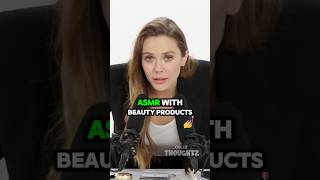 Elizabeth Olsen is doing ASMR 🤯 asmr thoughts interview [upl. by Lotsyrc]