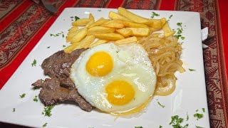 Bife a lo Pobre Tradición con Estilo [upl. by Hehre68]