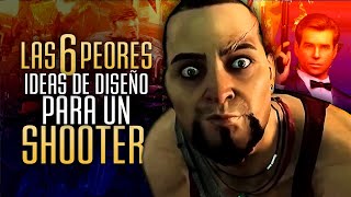 Las 10 PEORES ideas de DISEÑO para un SHOOTER [upl. by Rimahs]