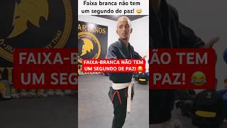 FAIXA BRANCA NÃO TEM PAZ 😅 jiujitsu bjj jiu brazilianjiujitsu [upl. by Sorodoeht]