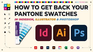 How to Get Back Your PANTONE Swatches in Adobe Programs [upl. by Nashoma644]