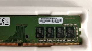 Lenovo 8GB DDR4RAM  4X70M60572 [upl. by Lodovico162]