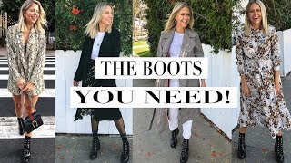 How To Wear Combat Boots [upl. by Etolas]