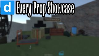 Showcase Of Every Prop in DMod [upl. by Slaby390]