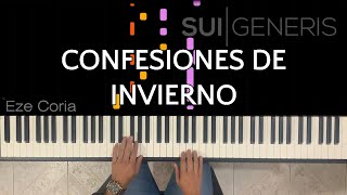 Tutorial de quotConfesiones de inviernoquot  Sui Géneris  PARTITURA DISPONIBLE [upl. by Oramug]