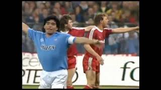 19881989 Bayern München vs SSC Neapel UEFACup 12 2nd leg [upl. by Oam]