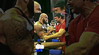 Wrestler Brown messed with arm wrestler 😲 😱😱amazingrespect shorts [upl. by Kealey]